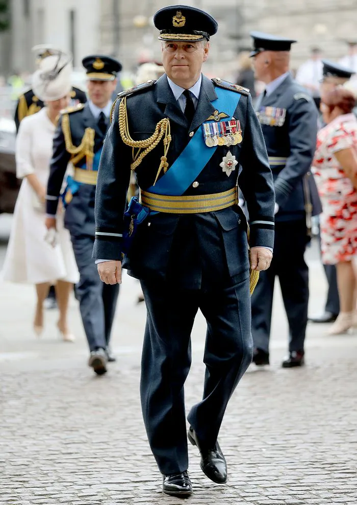 Ex Prince Andrew 100 year celebration Royal Air Force