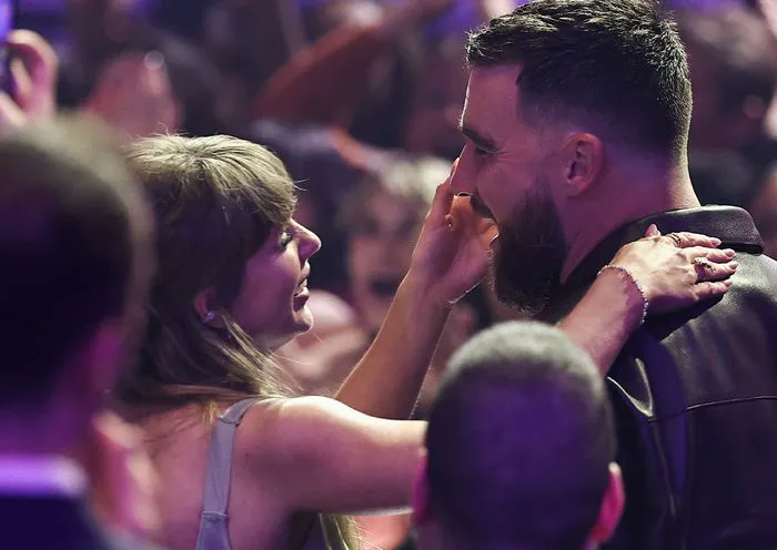Taylor Swift and Travis Kelce