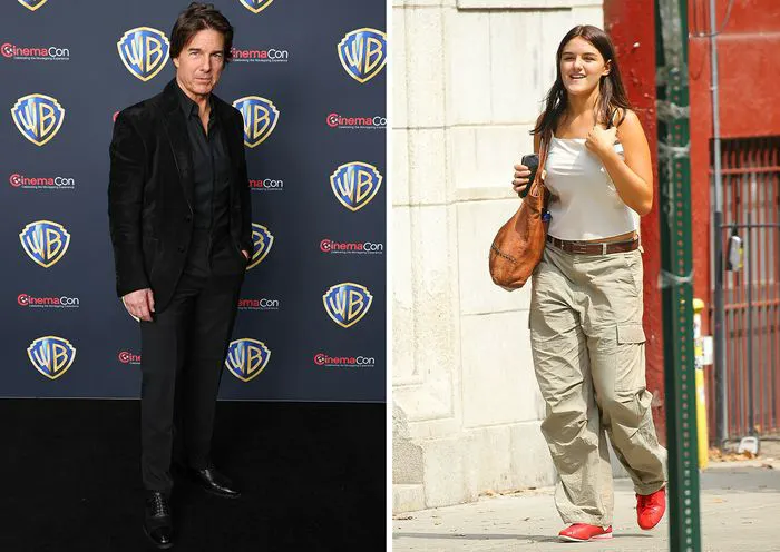 "Tom Cruise and Suri Cruise together"