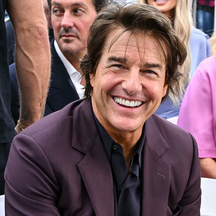 "Tom Cruise receiving a star on the Hollywood Walk of Fame"