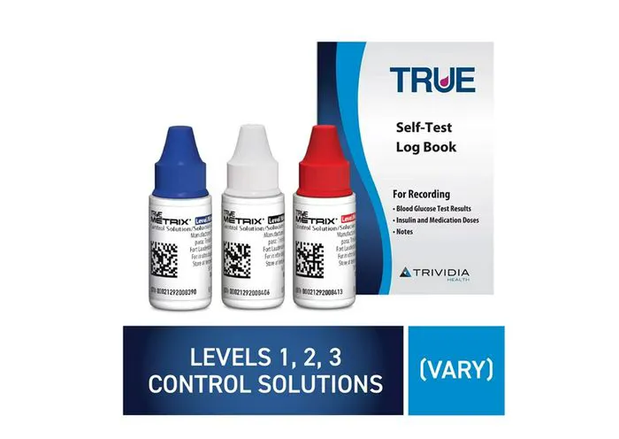 True Metrix glucose monitors on display