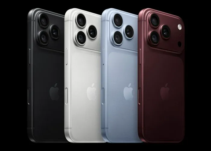 "Color lineup of the new Apple iPhone 18 Pro"