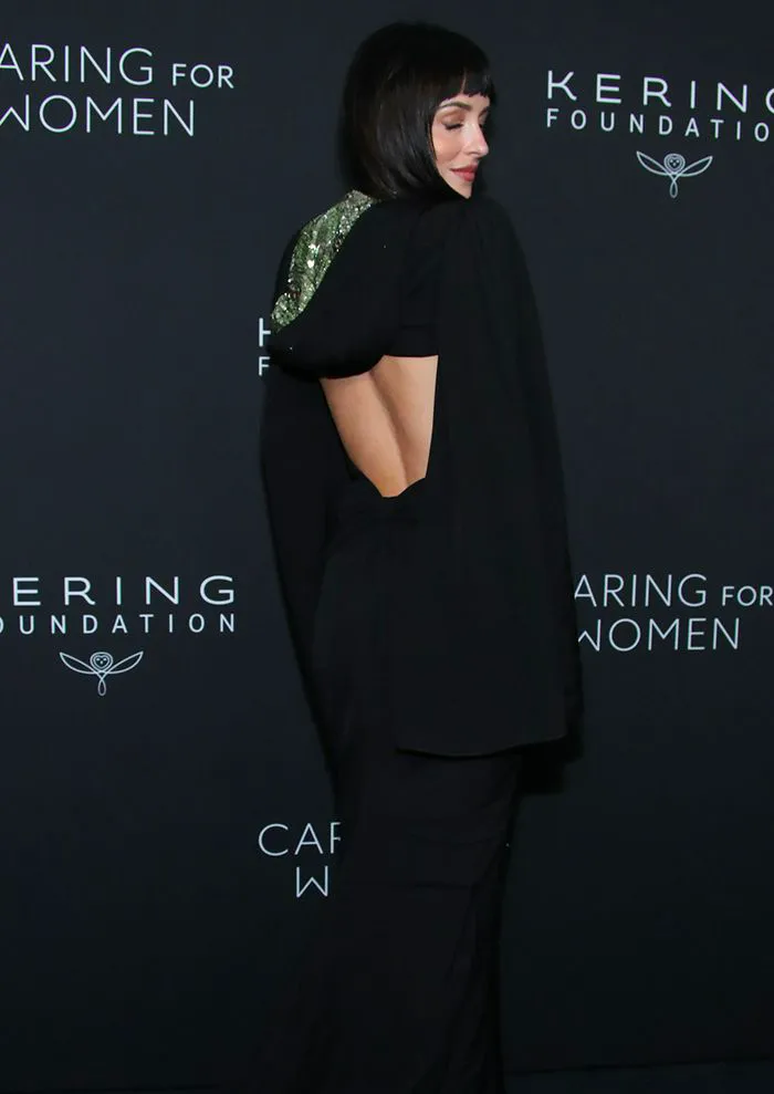 Dakota Johnson at Kering Foundation dinner event.