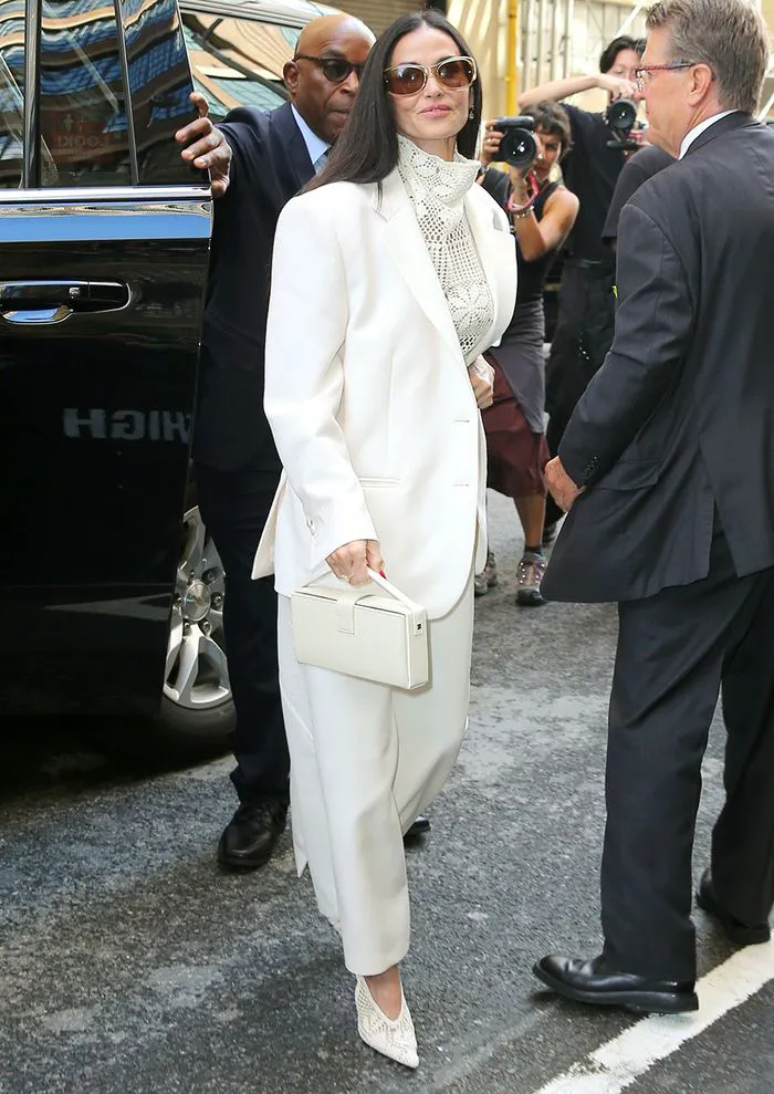 "Demi Moore at the Magda Butrym Fashion Show in NYC"