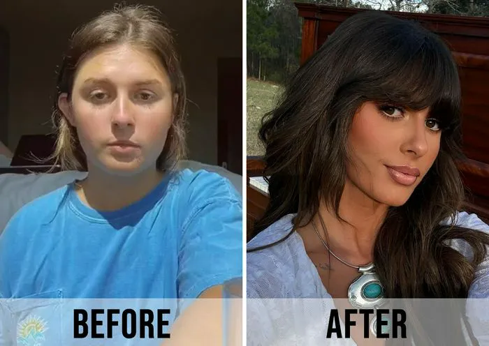 "Ella Langley before and after photos"