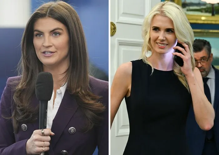"Kaitlan Collins and Natalie Harp discussing media ban"