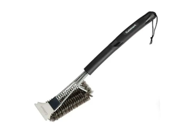 Cuisinart Triple Bristle Grill Brush with stainless steel bristles
