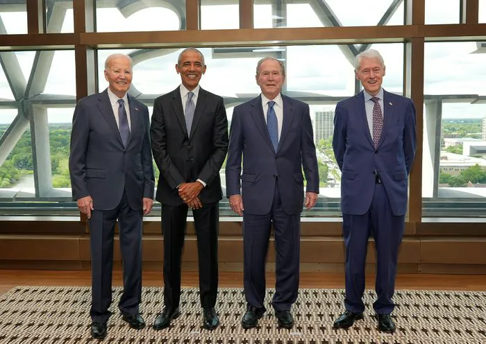 bill clinton george bush barack obama joe biden