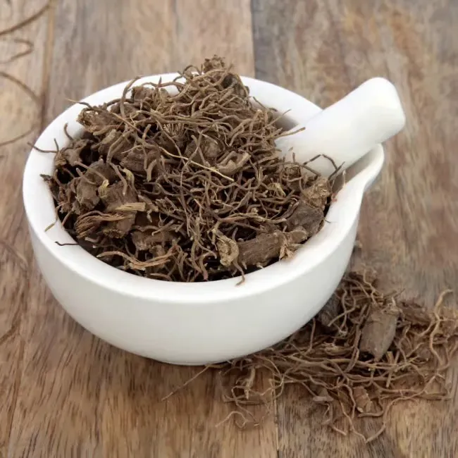 Black cohosh herbal supplement for women's health.
