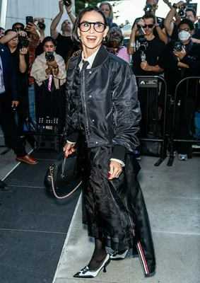 "Demi Moore attending New York Fashion Week"