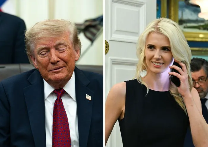 Donald Trump and Natalie Harp