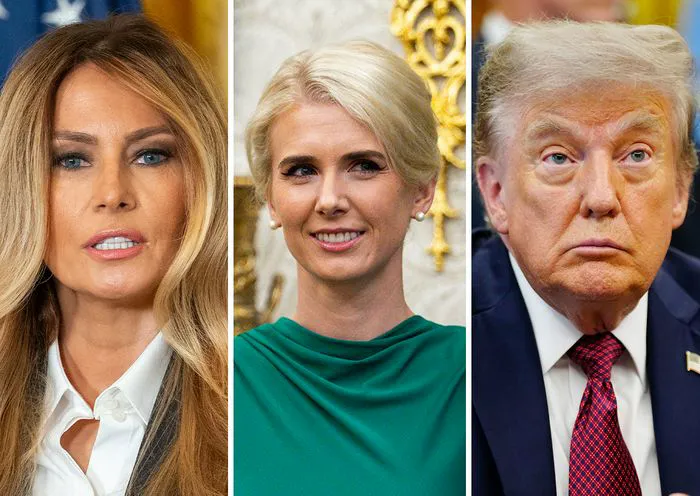 Donald Trump Melania Trump Natalie Harp