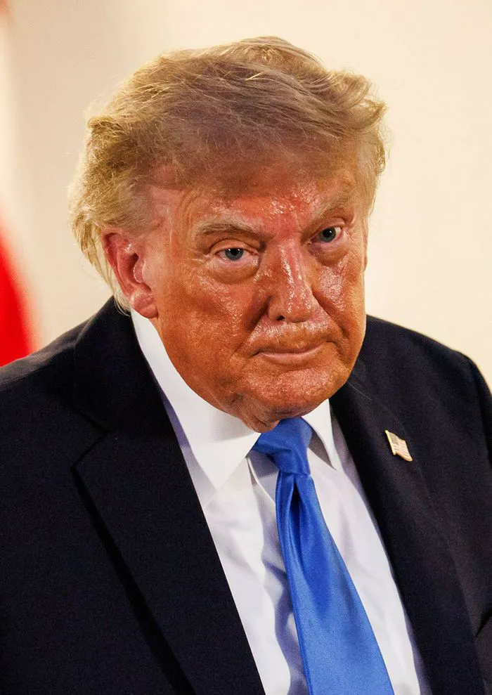 "Donald Trump at the Rose Garden dinner on September 2nd"