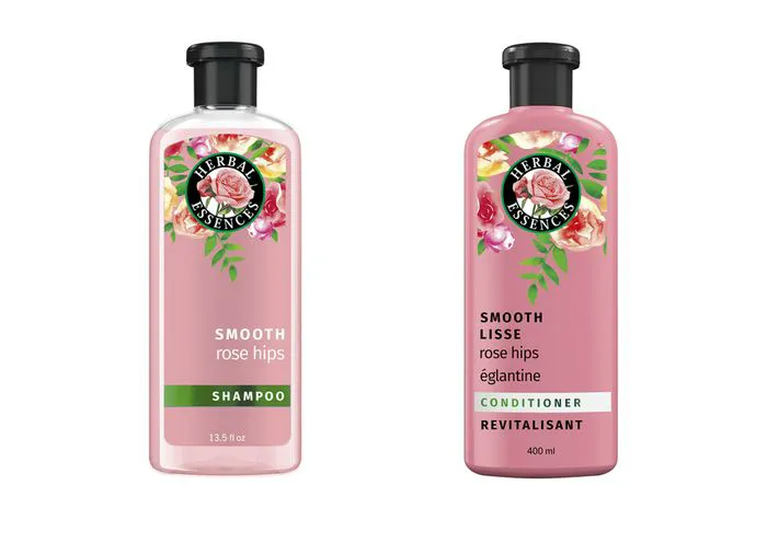 "Herbal Essences Shampoo and Conditioner products"