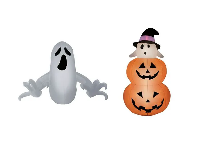 "Inflatable Halloween decorations available at Aldi"