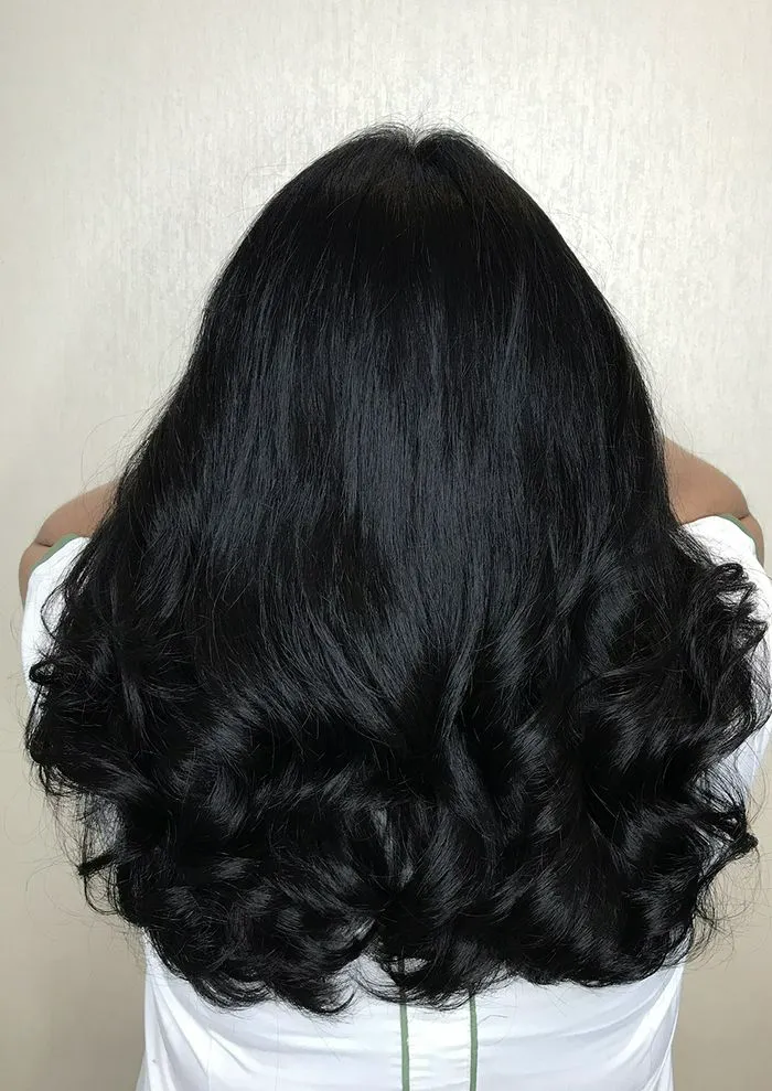 black-hair
