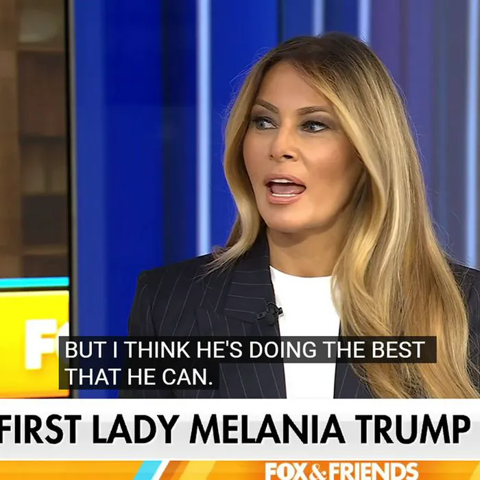 Melania Trump on Fox and Friends