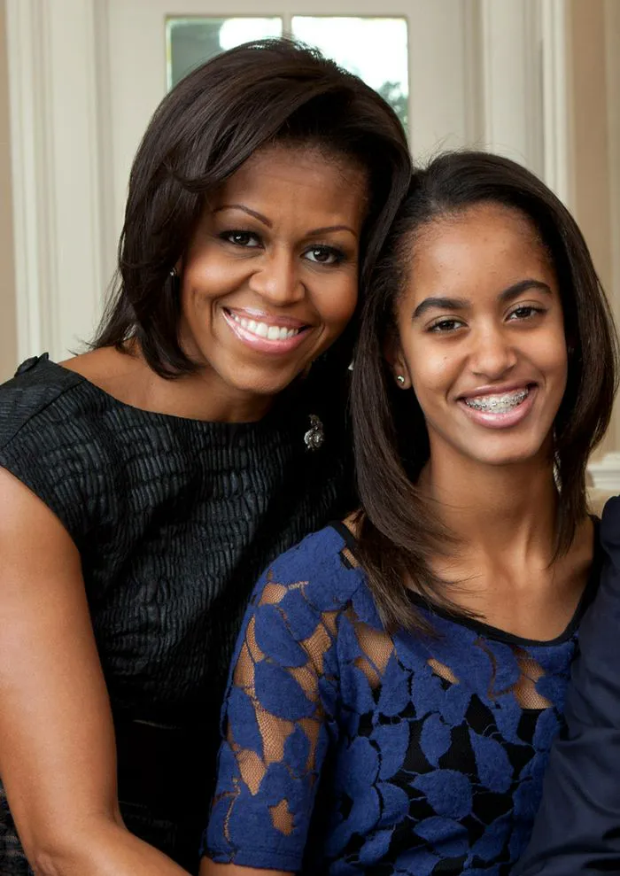"Michelle Obama and Malia Obama together"