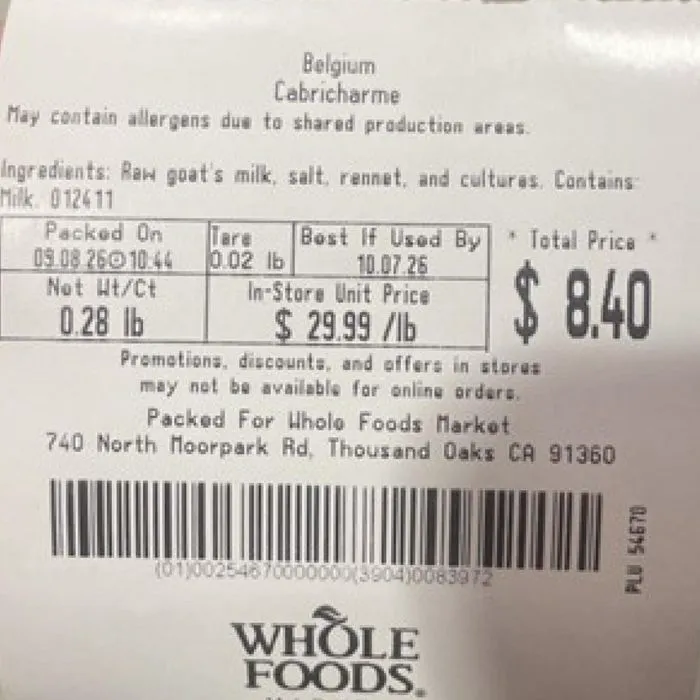 Frozen fruit at Walmart