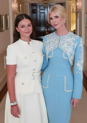 "Ivanka Trump and Arabella Kushner at the White House event"