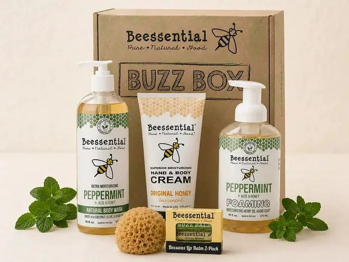 "Beessential Peppermint Refresh Buzz Box"