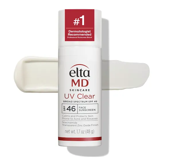 "EltaMD UV Clear Face Sunscreen product image"