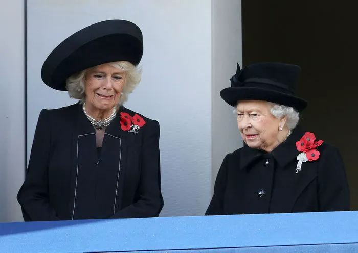 Queen Elizabeth and Queen Camilla