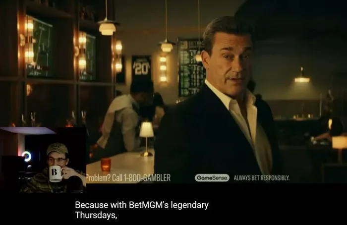 Jon Hamm ad Youtube