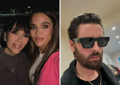 Kris Jenner Khloe Kardashian Scott Disick