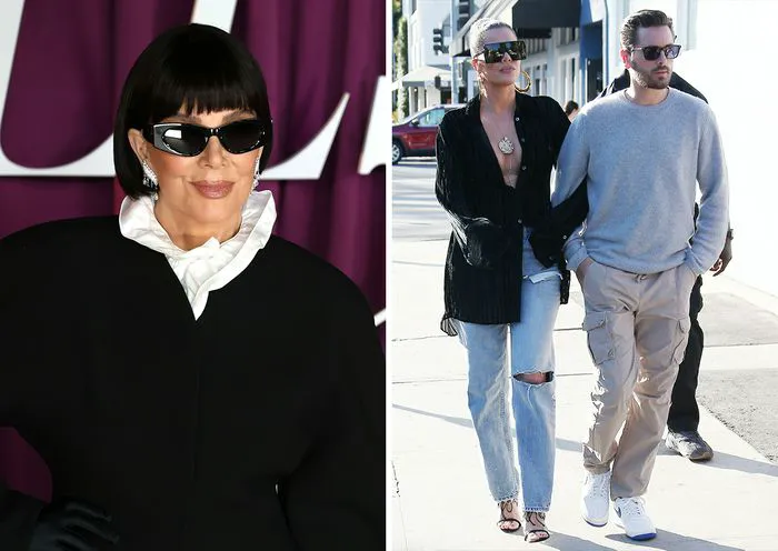 Kris Jenner Khloe Kardashian Scott Disick