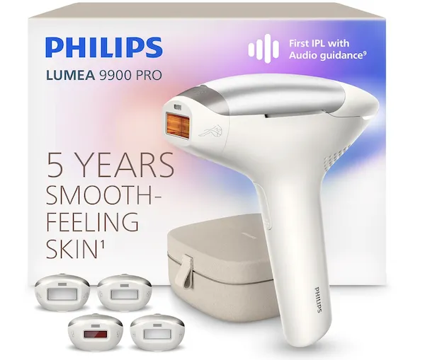 Philips Lumea 9900 Pro IPL for effective hair removal.
