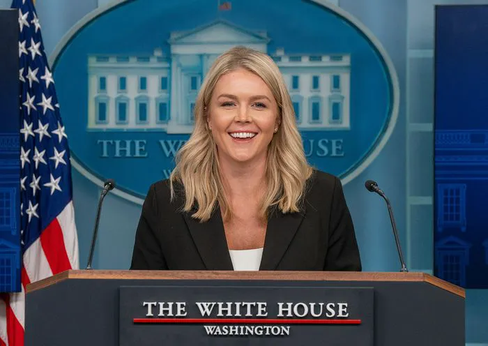 Karoline Leavitt White House press briefing