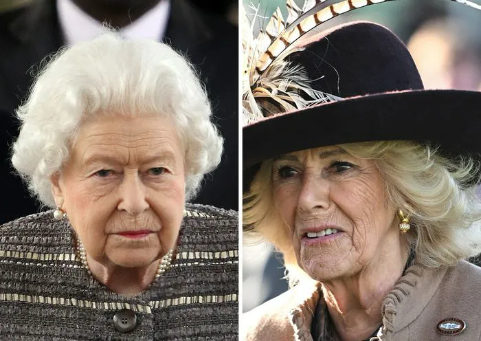 Queen Elizabeth and Queen Camilla