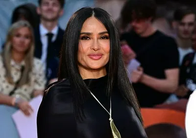 "Salma Hayek at the Digger premiere"