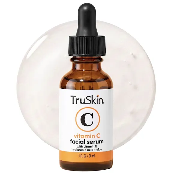 TruSkin brightening vitamin C serum for radiant skin.