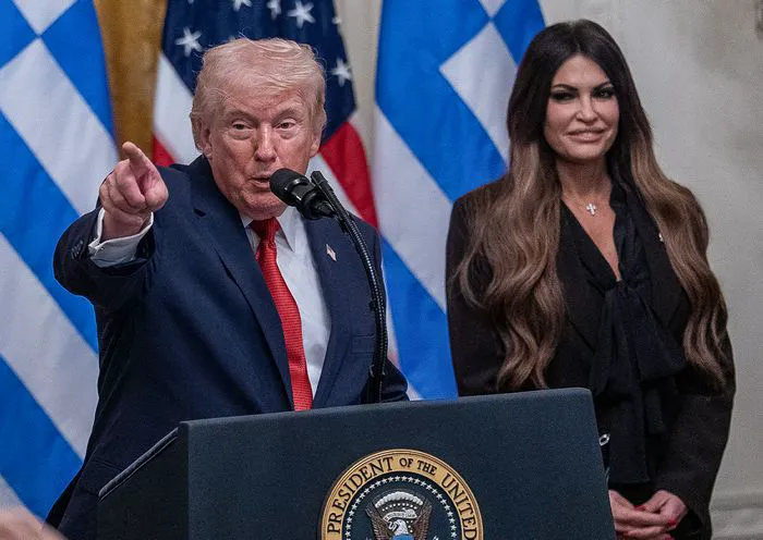 "Donald Trump and Kimberly Guilfoyle together"