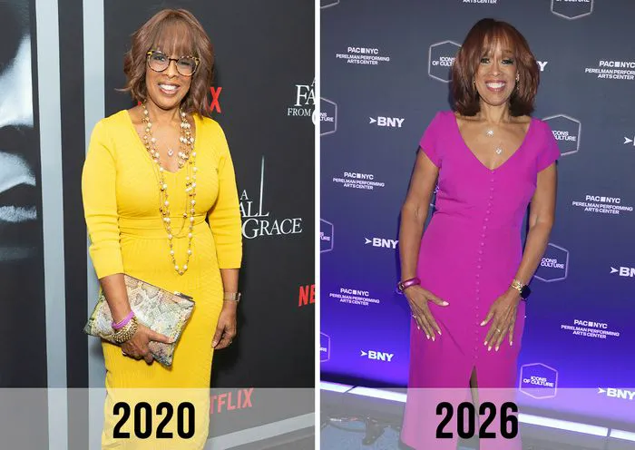 gayle king before and after