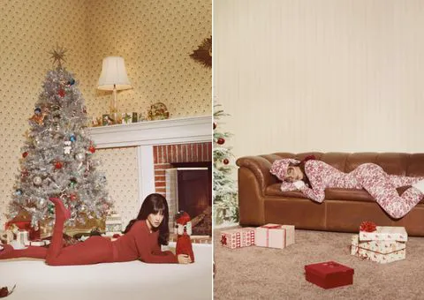 Kourtney Kardashian and Khloe Kardashian Skims Holiday Collection ad 2026