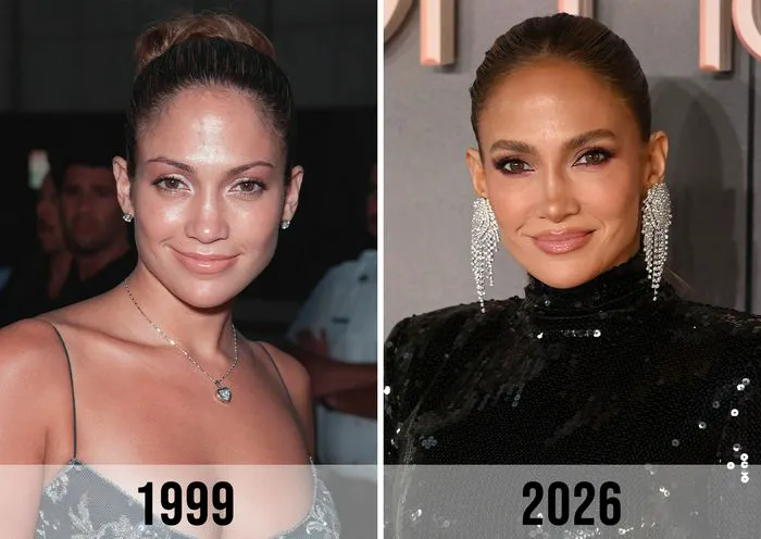 "Jennifer Lopez before and after photos"