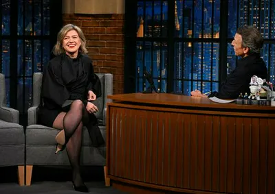 "Kelly Clarkson on Late Night with Seth Meyers"
