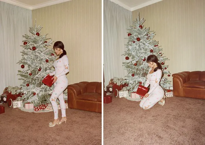 Kim Kardashian Skims Holiday Collection ad 2026