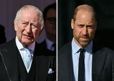 King Charles and Prince William