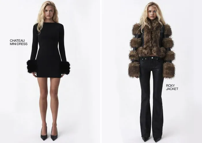 "Kylie Jenner showcasing her Khy Winter Collection"
