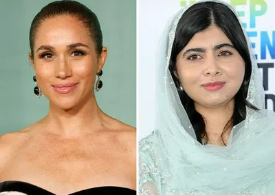 Meghan Markle meeting Malala Yousafzai