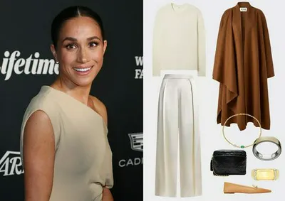 Meghan Markle in a recent e-commerce campaign