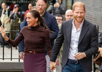 "Meghan Markle and Prince Harry during a state visit"