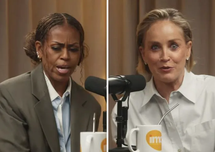 michelle obama sharon stone