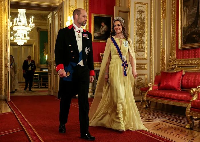 "Kate Middleton and Prince William at the State Banquet"