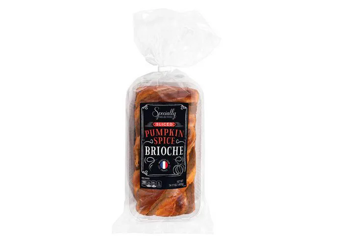 "Pumpkin spice brioche from Aldi"