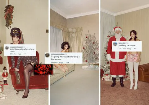 Kim Kardashian Kendall Jenner Kylie Jenner Skims Holiday Collection ad 2026